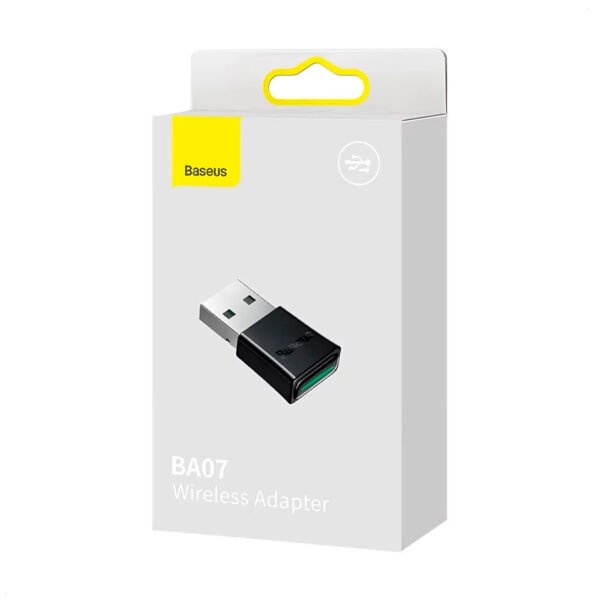 Adaptador USB Bluetooth 5.3 Laptop Pc Celular (7) Adaptador Baseus Bluetooth 5.3 Para PC Laptop