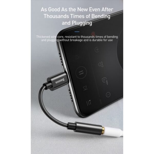 Adaptador de Audio Baseus Usb Tipo C a Jack 3.5 mm