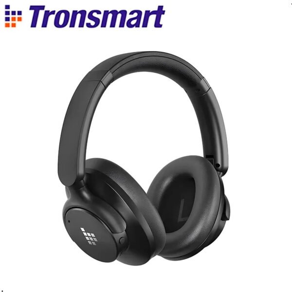 Audífonos Inalámbricos Tronsmart Sounfii Q20 Bluetooth 5.3 Color Negro (1) Audifonos Bluetooth Tronsmart Q20 ANC Bluetooth 5.3 60 Horas