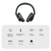 Audifonos Bluetooth Tronsmart Q20 ANC Bluetooth 5.3 60 Horas