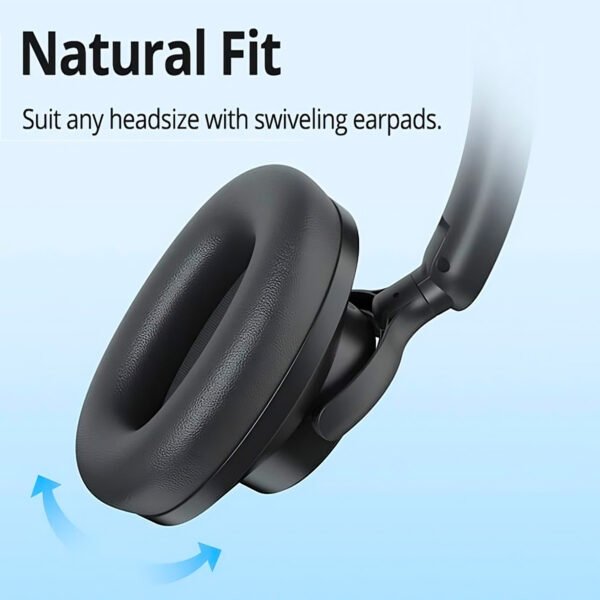 Audífonos Inalámbricos Tronsmart Sounfii Q20 Bluetooth 5.3 Color Negro (6) Audifonos Bluetooth Tronsmart Q20 ANC Bluetooth 5.3 60 Horas