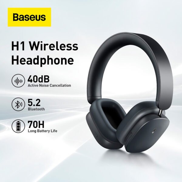 Baseus-Audifonos-Bowie-H1-Cancelacion-de-Ruido-Negro-(8) Audifono Bluetooth Baseus H1 Bowie Noice Cancelling