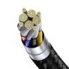 Cable Baseus 100w 2 metros USB C a C con Pantalla