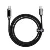 Cable Baseus 100w 2 metros USB C a C con Pantalla
