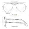 Lentes de Sol Barcur 8721 Polarizado con Proteccion UV 400