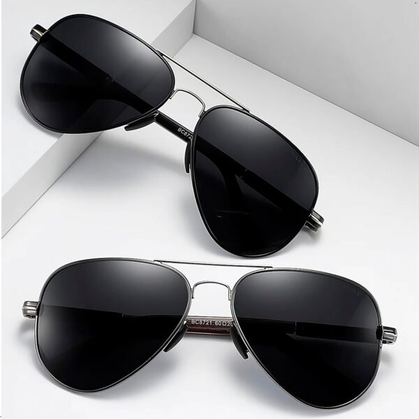 Lente de Sol Aviador Barcur Polarizado Proteccion UV 400 (3) Lentes de Sol Barcur 8721 Polarizado con Proteccion UV 400