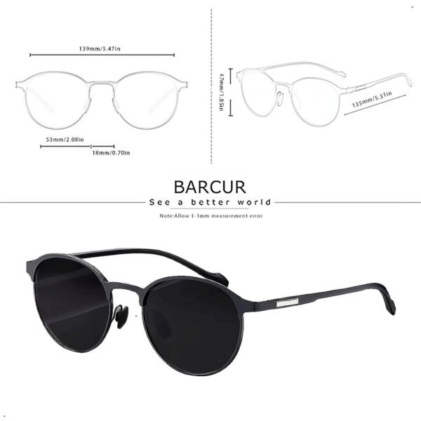 Lentes de Sol Barcur 8622 Polarizado Proteccion UV 400