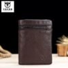 Billetera Cartera Cuero Genuino Hombre Bullcaptain