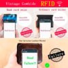 Billetera Clasica Para Hombre Cuero Genuino Con Rfid