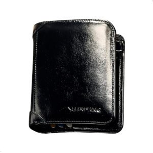 Billetera Manbang Cartera Clásico Billetera Cuero Genuino