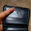 Billetera Manbang Cartera Clásico Billetera Cuero Genuino