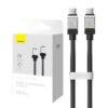 Cable Carga Rapida 100w Baseus Tipo C - Tipo C 2 Metros