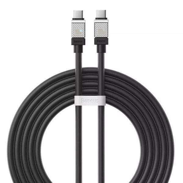 Cable Carga Rapida 100w Baseus Tipo C - Tipo C 2 Metros