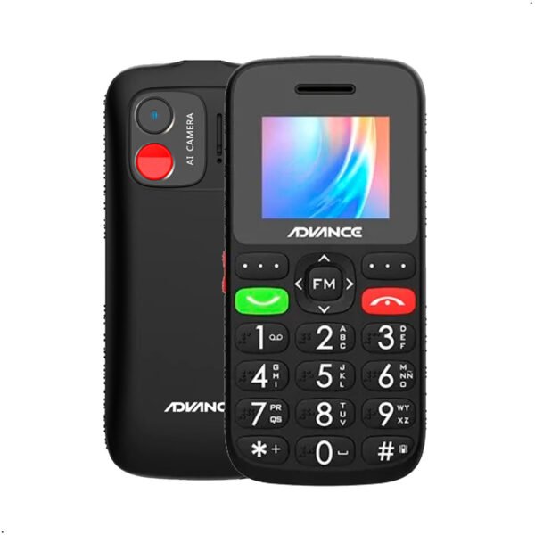 Celular Advance Hollogram HL2460 4G Adulto mayor con boton SOS (4) Celular Advance 4g Adulto Mayor Teclas Grande Boton SOS