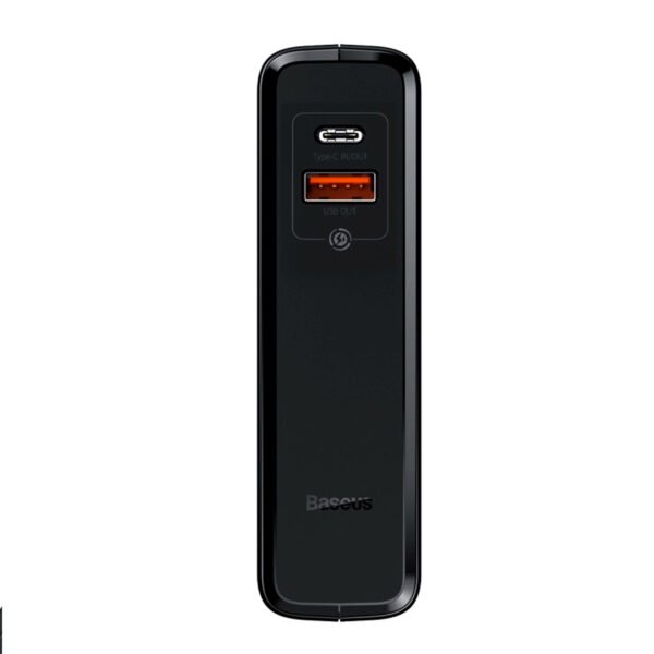 Baseus Power Bank 2 En 1 Gan Charger 10,000mah 45w Cargador