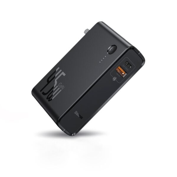 Baseus Power Bank 2 En 1 Gan Charger 10,000mah 45w Cargador
