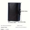 Billetera Cartera Doble Tarjetero Aleacion Aluminio Y Rfid