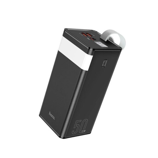 (4) Power Bank Hocoj86a Cargador Portatil 50000 Mah Con Lampara