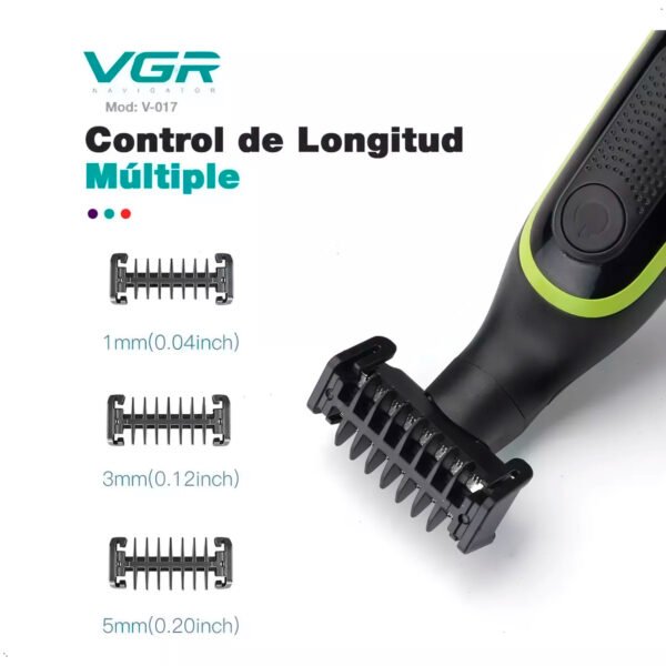 Afeitadora Electrica Shaver Rasuradora Vgr V-017 Recargable Usb (4) Afeitadora Electrica Shaver Rasuradora Vgr Recargable
