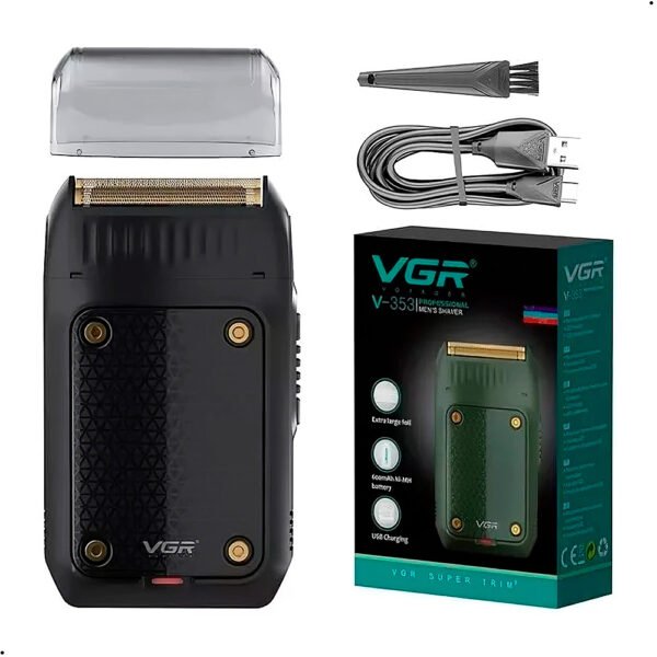 Afeitadora Eléctrica Hombre Shaver Vgr V-353 Portatil Usb