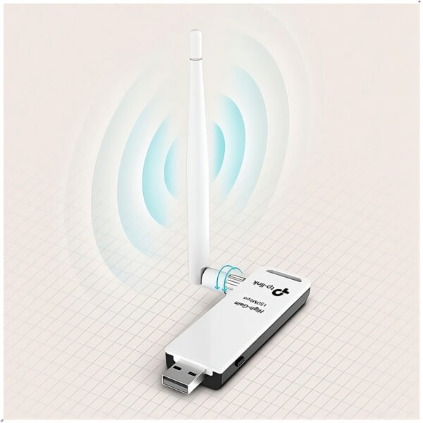 Antena Wifi TP Link TL-WN722N Inalambrico (6) Tp Link Tl-wn722n Antena Wifi Usb Blanca 150mbps