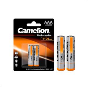 Pila Camelion Aaa Recargable De 1100mah X 2 Unid