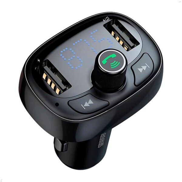 Cargador Transmisor Fm Mp3 Baseus Cigarrera Auto Carro
