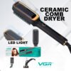 Peine Plancha Cepillo Alisador Peine Electrico Vgr V-561