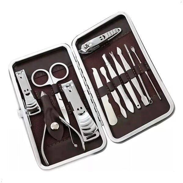 Combo Pulidor de Uñas profesional y Set de manicure y pedicure 12 Piezas (6) Pulidor Uñas Drill Eléctrico Portatil + Set Manicura Pedicura 12 pzs