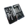 Set Manicure Pedicure Estuche 16 En 1 Kit Acero Inoxidable