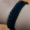 Conjunto Pulseras Unisex De Cuerda Cordón Ajustable 2 Unids