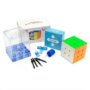 Cubo 3x3x3 Weilong Wrm Magnetic Profecional Moyu Multicolor