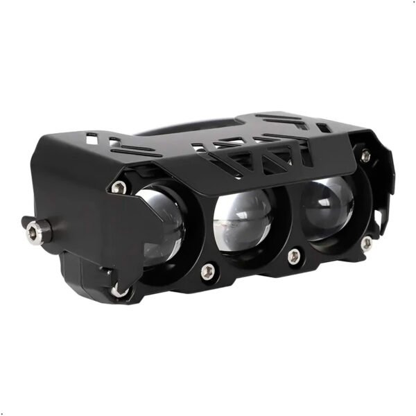 Luces Exploradoras Ambar Y Blanca Moto Camioneta X 2 Unids