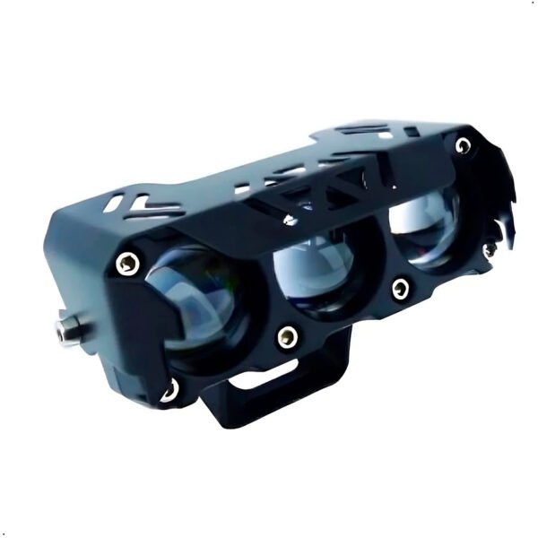 Luces Exploradoras Ambar Y Blanca Moto Camioneta X 2 Unids