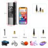 Compresor Inflador Portati Seisa Af-c04 Moto Bicicleta Auto