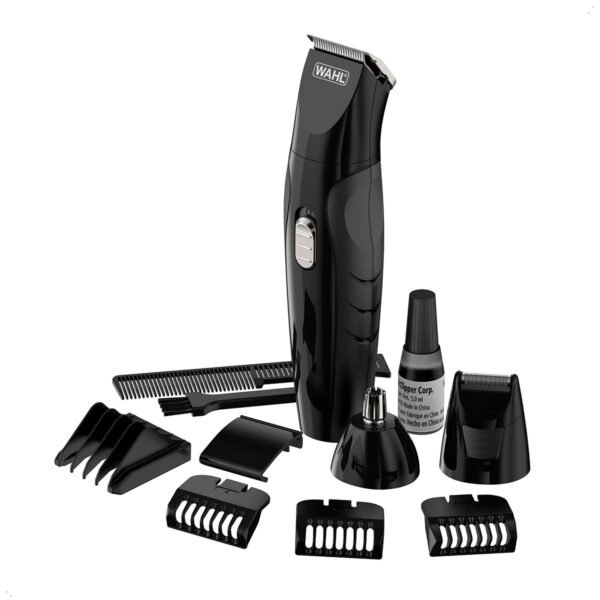 Maquina Wahl Groomsman Afeitador Multiusos Recargable 3 En 1