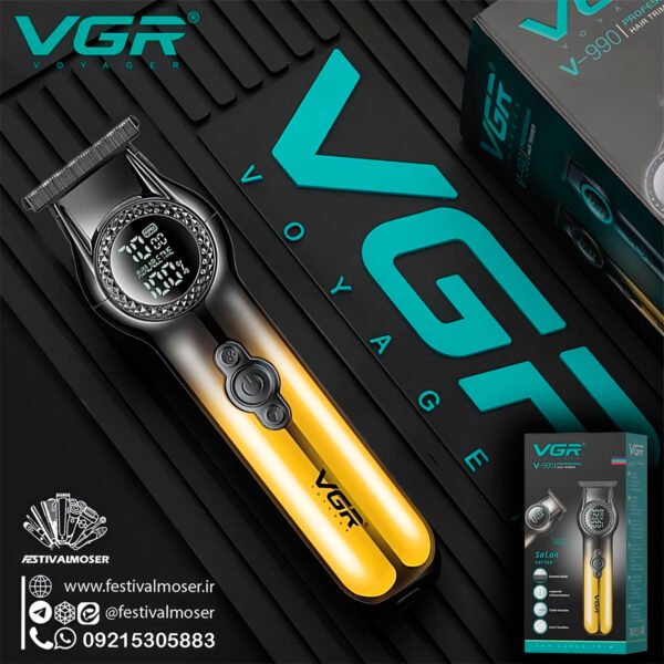 Maquina Corte Trimmer Inalambrico Vgr 990 Recargable
