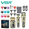 Maquina Corte Cabello Vgr-642 Combo 3 En 1 Inalambrico