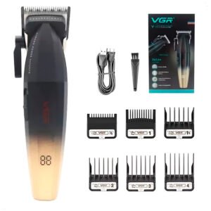 Maquina Corte Cabello Vgr V 003 Pantalla Digital Inalambrico