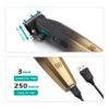 Maquina Corte Cabello Vgr V 003 Pantalla Digital Inalambrico