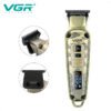 Maquina Trimmer Corte De Pelo Inalambrica Vgr-901 Profesional Metal