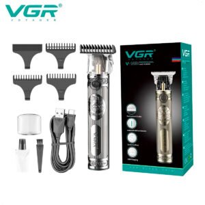 Cortadora Vgr Trimmer V-968 Inalámbrica 3 Peine