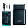 Afeitadora Mini Shaver Patillera Vgr V-390 Viaje Recargable