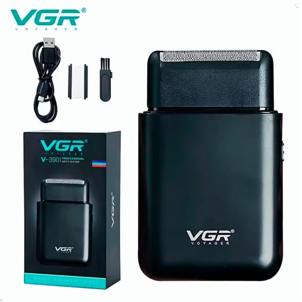Afeitadora Mini Shaver Patillera Vgr V-390 Viaje Recargable