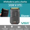 Afeitadora Eléctrica Hombre Shaver Vgr V-375 Portatil Usb