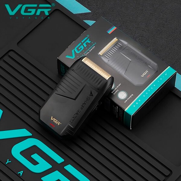 Afeitadora Eléctrica Hombre Shaver Vgr V-375 Portatil Usb