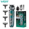 Máquina Patillera, Nasal Vgr Trimmer 2 En 1 Recargable Inalambrico