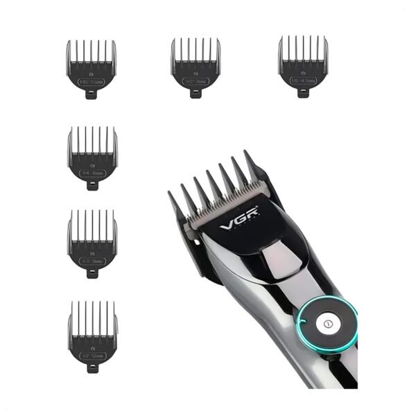 Maquina de Corte VGR V 256 Base Display Inalambrico Profesional (3) Maquina Corte Cabello Vgr-256 Pantalla Digital Inalambrico
