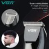 Maquina Corte Cabello Vgr-256 Pantalla Digital Inalambrico