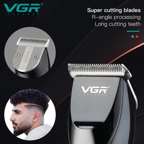 Maquina de Corte VGR V 256 Base Display Inalambrico Profesional (4) Maquina Corte Cabello Vgr-256 Pantalla Digital Inalambrico
